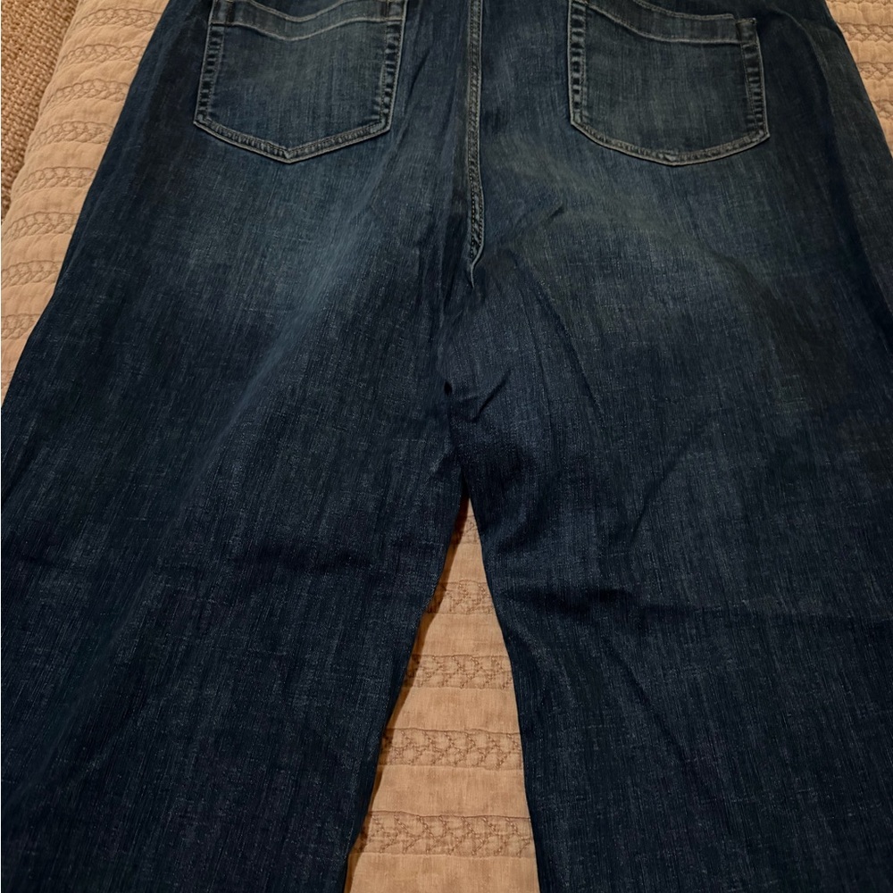 J. Jill Dark Indigo Wide-Leg Jeans - Picture 2 of 4